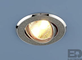 Встраиваемый светильник Elektrostandart 611 MR16 SL серебряный блеск/хром - цена и фото